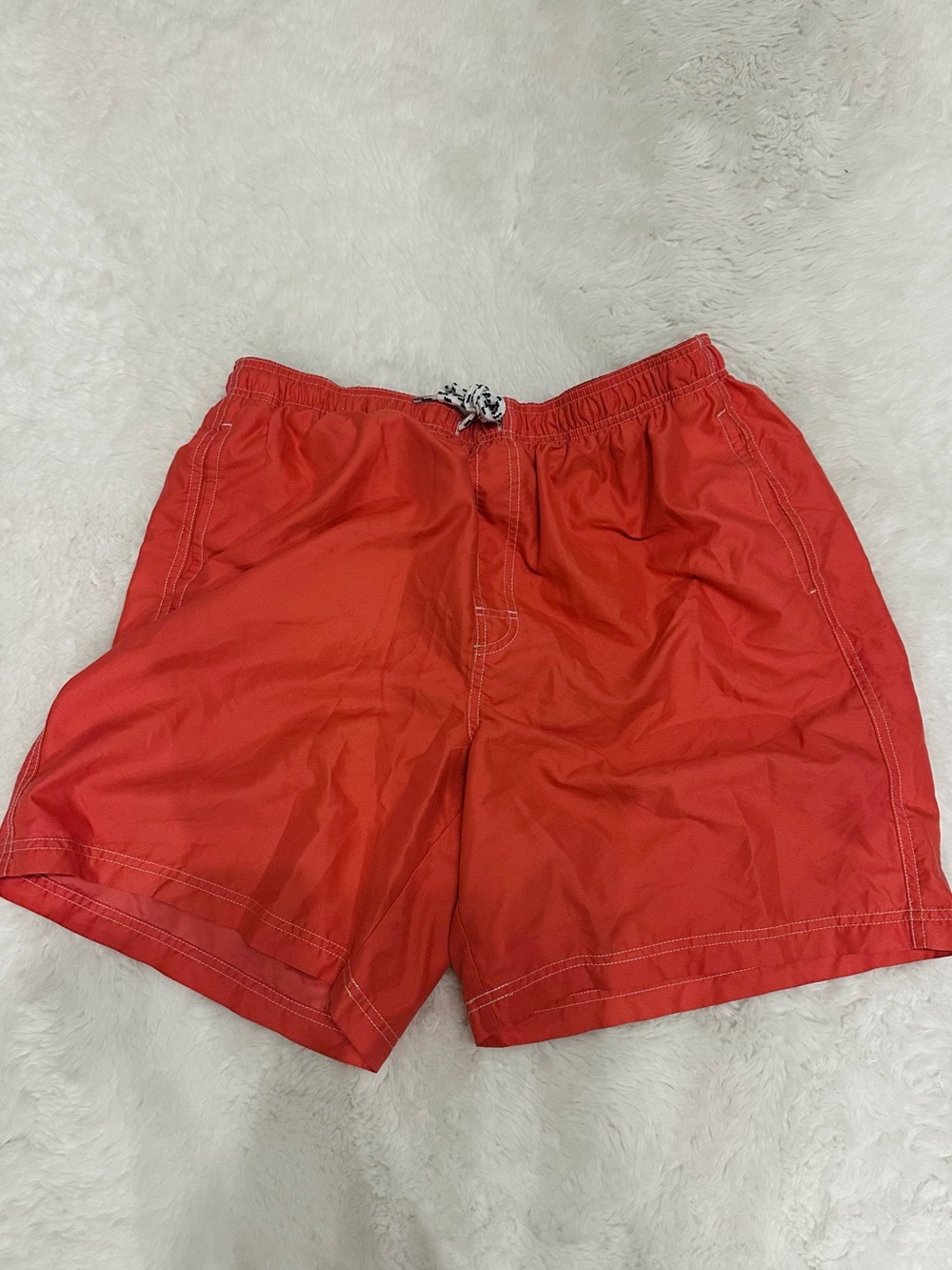 croft & barrow Red Men's Swim Trunks